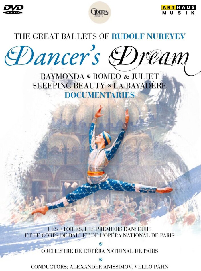 Opera Orchestra & Ballet National De Paris, Vello Pähn & Rudolf Nureyev - Dancer's Dream Arthaus Musik, 4 DVD