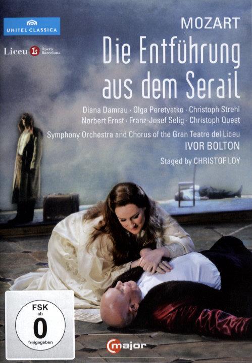 Orchestra of the Gran Teatre del Liceu, Ivor Bolton & Diana Damrau - Mozart - Die Entführung aus dem Serail C Major, Unitel Classica, 2 DVD