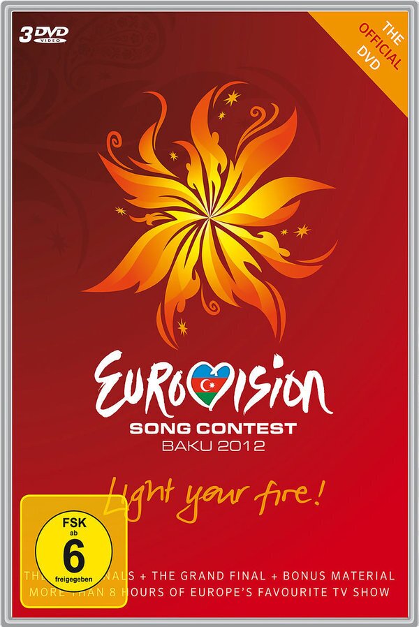 Various Artists - Eurovision Song Contest 2012 - Baku 3 DVDs