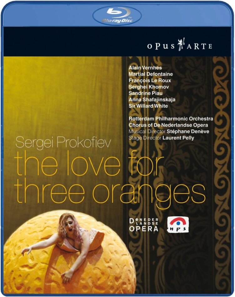 Rotterdam Philharmonic Orchestra, Stéphane Denève & Alain Vernhes - Prokofiev - The love for three oranges Opus Arte