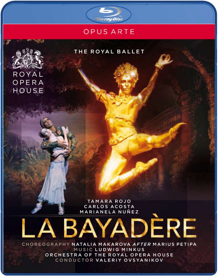 Royal Ballet, Orchestra of the Royal Opera House, Valeriy Ovsyanikov & Carlos Acosta - Minkus - La Bayadère Opus Arte