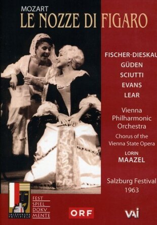Wiener Philharmoniker, Lorin Maazel & Graziella Sciutti - Mozart - Le nozze di Figaro Salzburger Festspiele, VAI Music