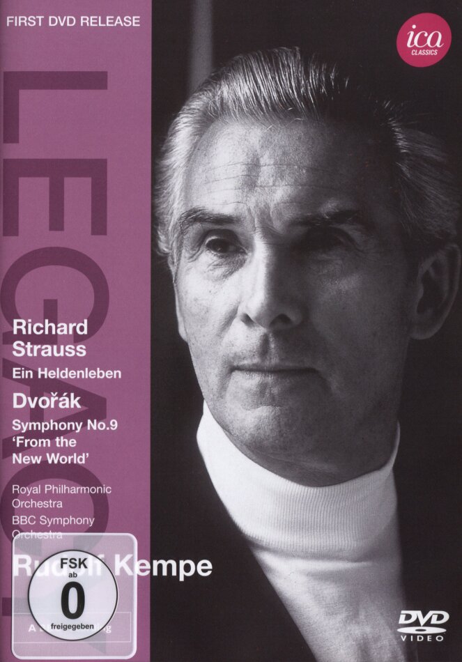 BBC Symphony Orchestra, The Royal Philharmonic Orchestra & Rudolf Kempe - Dvorák - Symphony No. 9 / Strauss - Ein Heldenleben ICA Classics, Legacy Edition
