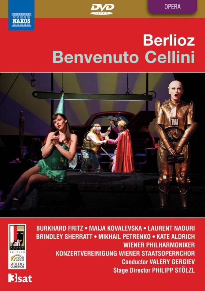 Wiener Philharmoniker, Valery Gergiev & Burkhard Fritz - Berlioz - Benvenuto Cellini Unitel Classica, Naxos, Salzburger Festspiele