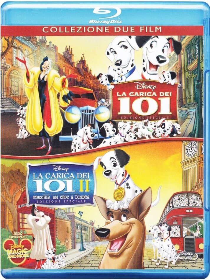 La Carica dei 101 - 1 & 2 Edizione Speciale, 2 Blu-ray