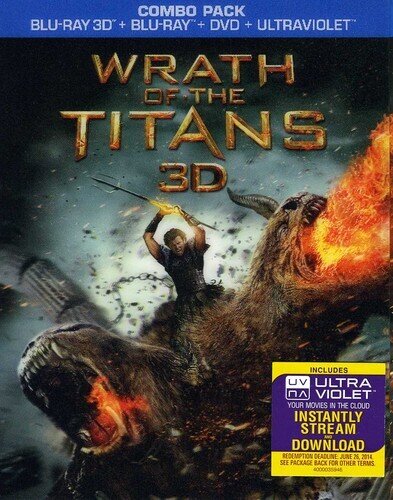 Wrath of the Titans (2012) Blu-ray + Blu-ray 3D (+2D) + DVD