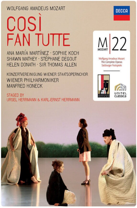 Wiener Philharmoniker, Manfred Honeck & Ana María Martínez - Mozart - Così fan tutte Decca, Salzburger Festspiele
