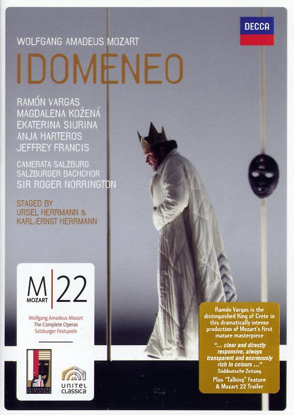 Camerata Salzburg, Roger Norrington & Ramon Vargas - Mozart - Idomeneo Decca, Salzburger Festspiele, Unitel Classica, 2 DVDs