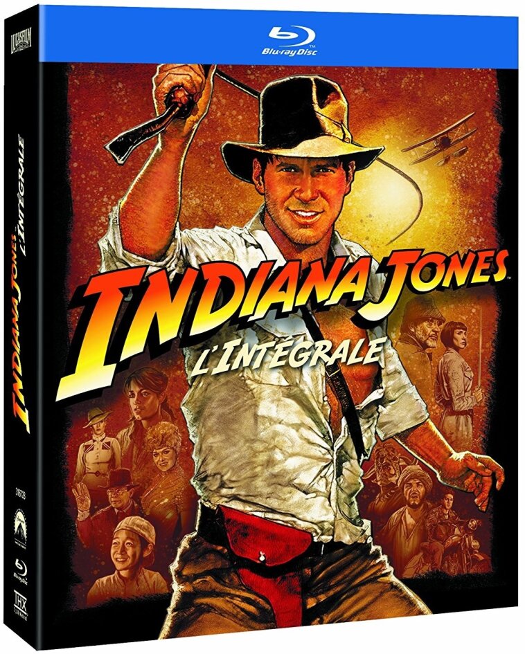Indiana Jones - L'Intégrale Version Remasterisée, 5 Blu-ray