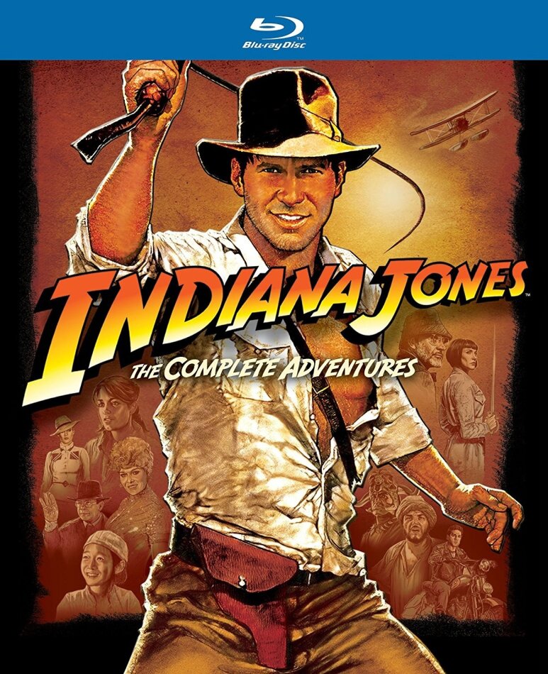 Indiana Jones - The complete adventures 5 Blu-rays