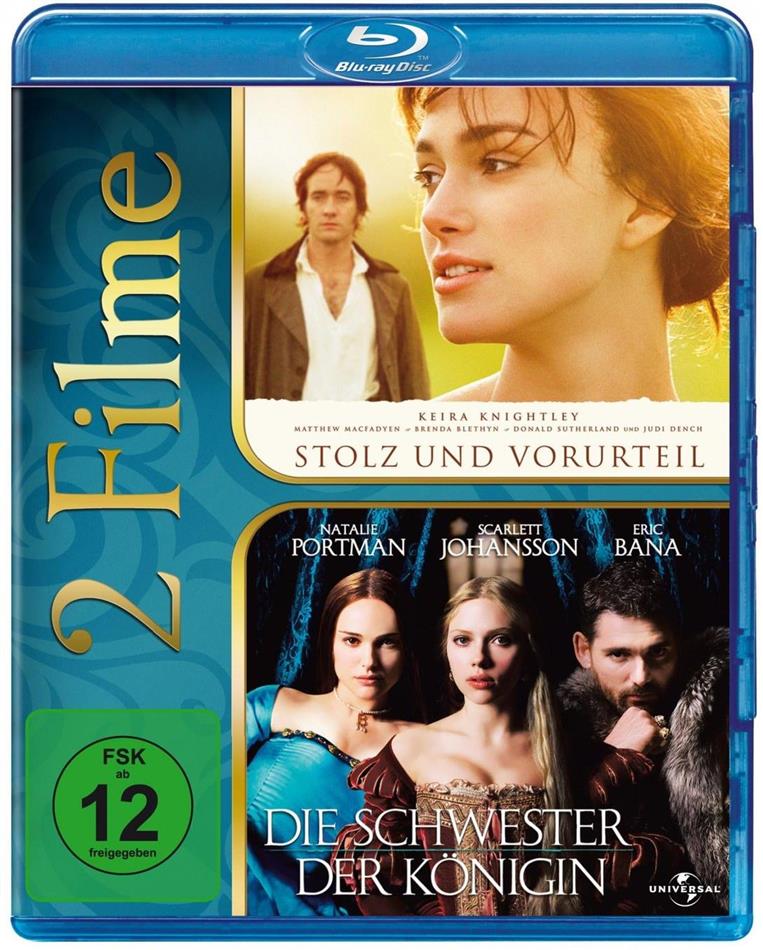 Stolz und Vorurteil / Die Schwester der Königin 2 Blu-rays