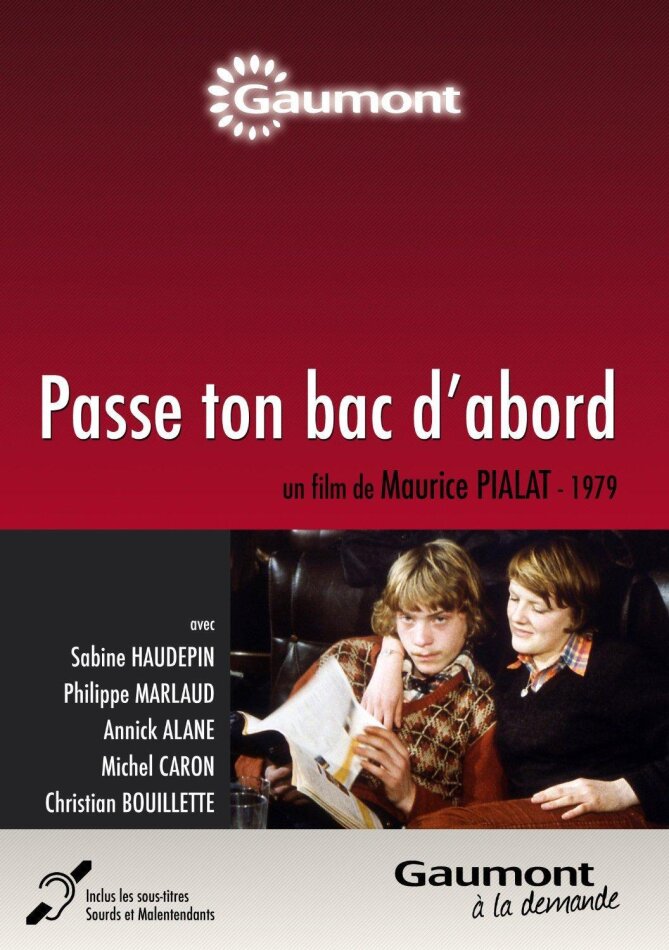 Passe ton bac d'abord (1979) Collection Gaumont à la demande