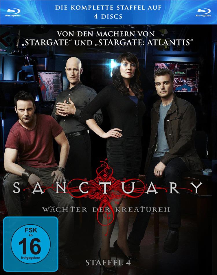 Sanctuary - Wächter der Kreaturen - Staffel 4 - Finale Staffel 4 Blu-rays