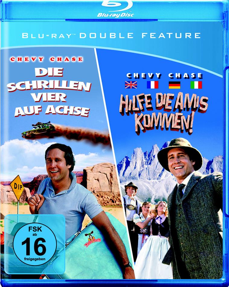Die schrillen Vier auf Achse / Hilfe, die Amis kommen! 2 Blu-rays