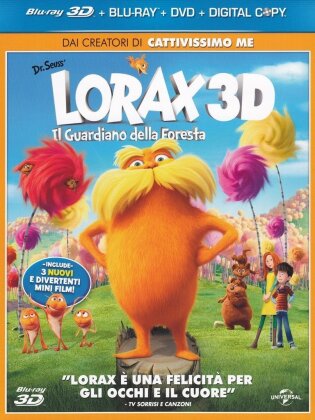 Lorax - Il guardiano della foresta (2012) (Blu-ray 3D (+2D) + DVD)