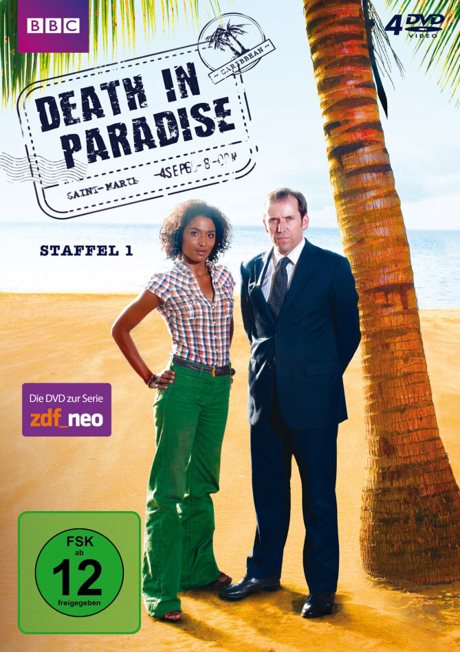 Death in Paradise - Staffel 1 4 DVDs