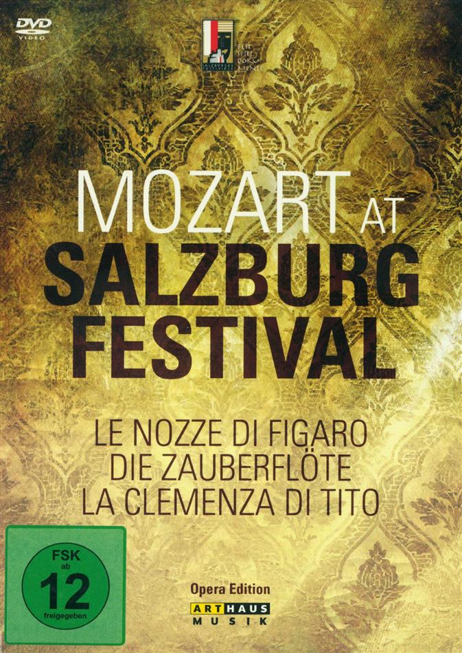 Wiener Philharmoniker, Karl Böhm, James Levine & Nikolaus Harnoncourt - Mozart at Salzburg Festival Arthaus Musik, 6 DVD