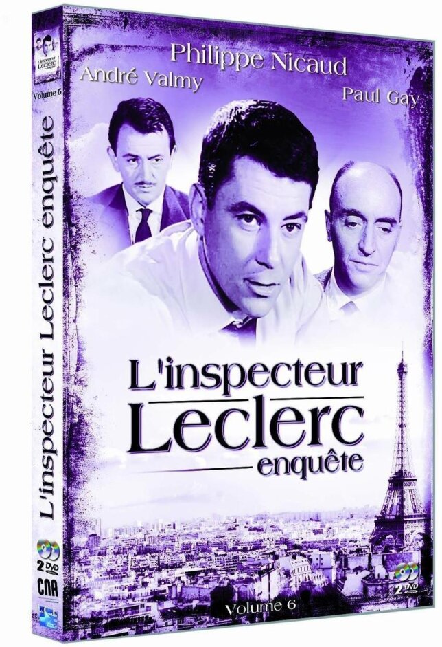 L'Inspecteur Leclerc enquête - Vol. 6 b/w, 2 DVDs