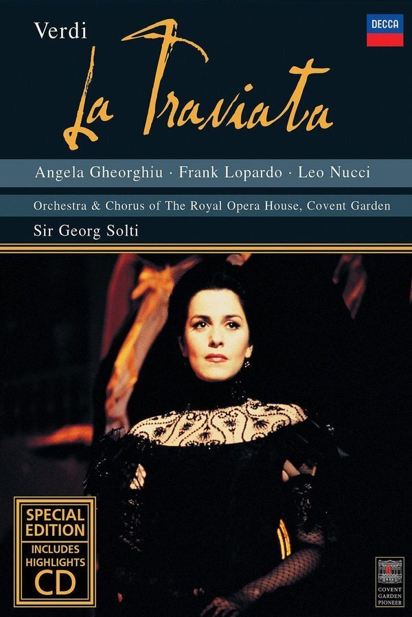 Orchestra of the Royal Opera House, Sir Georg Solti & Angela Gheorghiu - Verdi - La Traviata Decca, DVD + CD