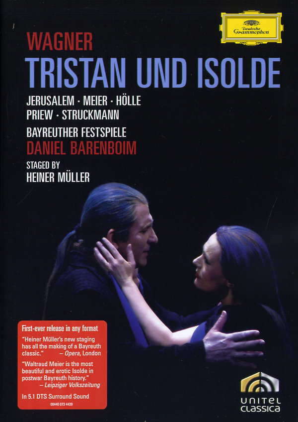 Bayreuther Festspiele Orchestra, Daniel Barenboim & Siegfried Jerusalem - Wagner - Tristan und Isolde Deutsche Grammophon, Unitel Classica, 2 DVD