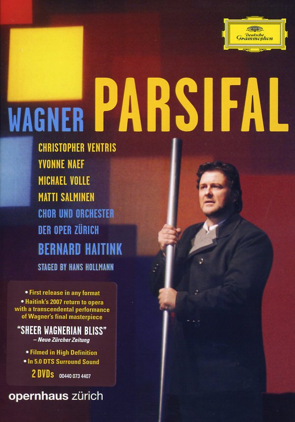 Opernhaus Zürich, Bernard Haitink & Christopher Ventris - Wagner - Parsifal Deutsche Grammophon, 2 DVDs