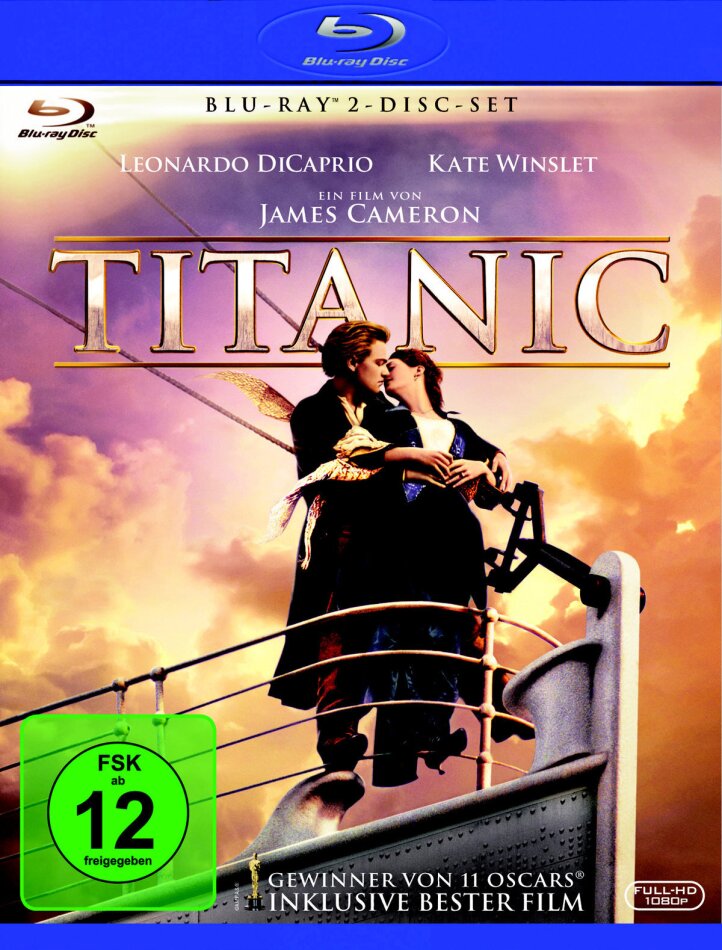 Titanic (1997) 2 Blu-rays