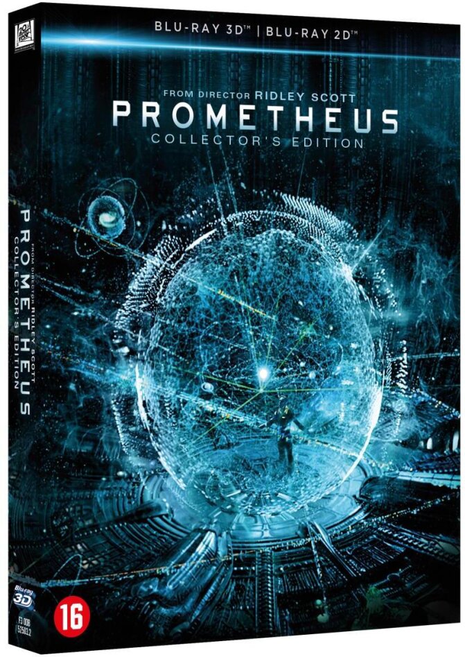 Prometheus (2012) Blu-ray 3D + Blu-ray