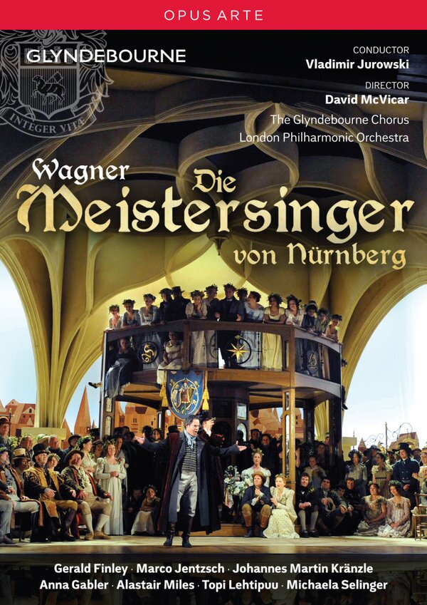 The London Philharmonic Orchestra, Vladimir Jurowski & Gerald Finley - Wagner - Die Meistersinger von Nürnberg Opus Arte, Glyndebourne Festival Opera, 2 DVDs