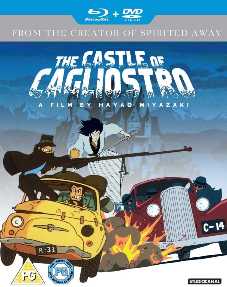 The castle of Cagliostro (1979) Blu-ray + DVD