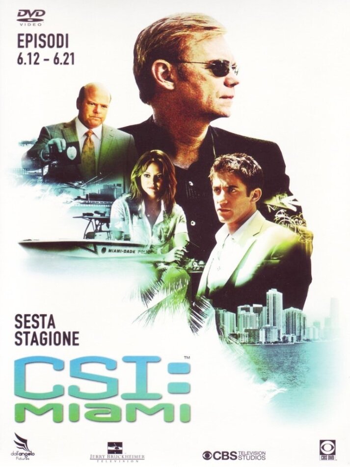 CSI: Miami - Stagione 6.2 3 DVD