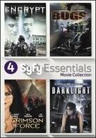 4 Syfy Essentials Movie Collection - Encrypt / Bugs / Darklight / Crimson Force