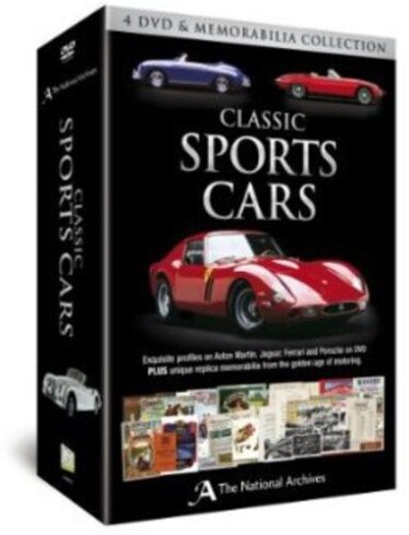 Classic Sports Cars Memorabilia Set 4 DVD