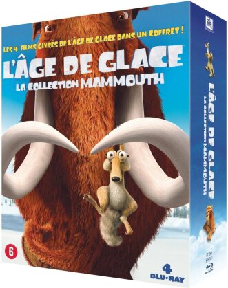 L'age de glace 1-4 (4 Blu-ray)