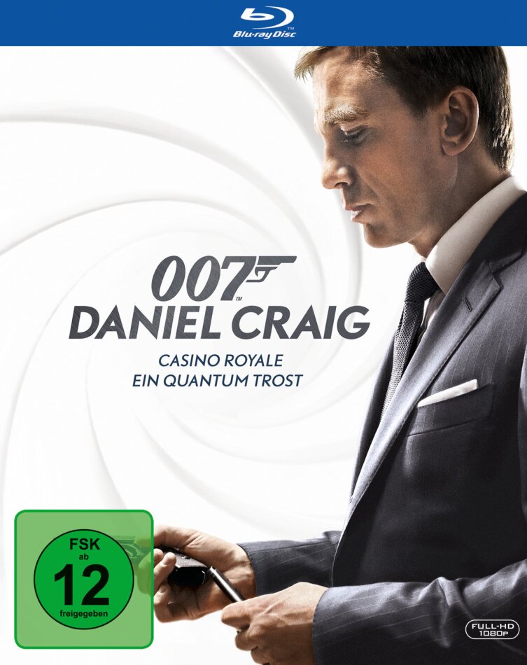 James Bond - Daniel Craig - Casino Royale / Ein Quantum Trost 2 Blu-ray