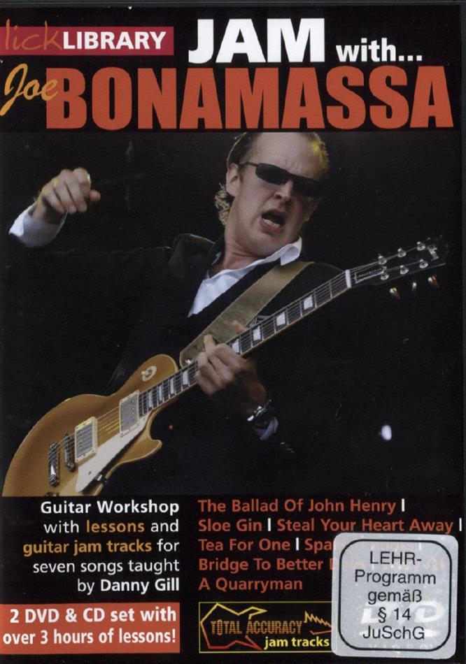 Jam with Joe Bonamassa 2 DVDs + CD