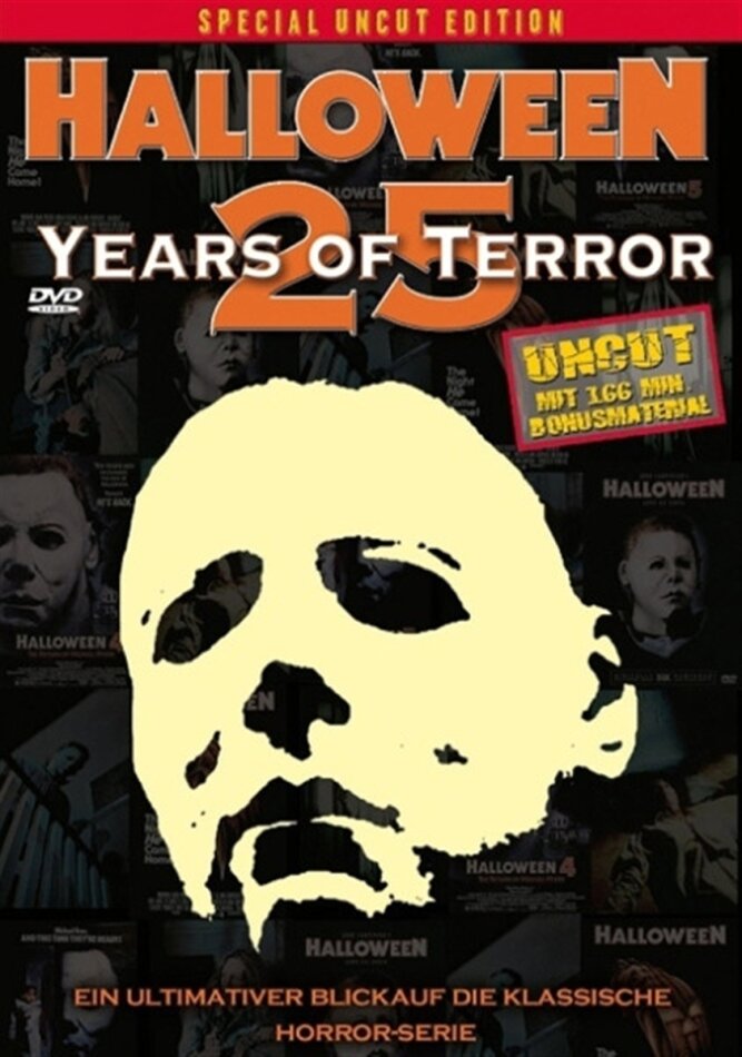 Halloween - 25 Years of Terror Édition Spéciale, Uncut, 2 DVD