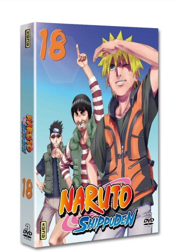 Naruto Shippuden - Vol. 18 3 DVD