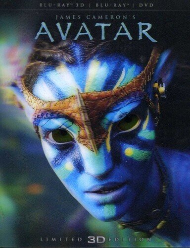 Avatar (2009) Limited Edition, Blu-ray 3D (+2D) + DVD