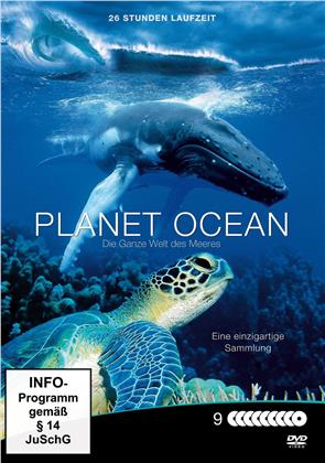 Planet Ocean - Die ganze Welt des Meeres (Steelbook, 9 DVD)