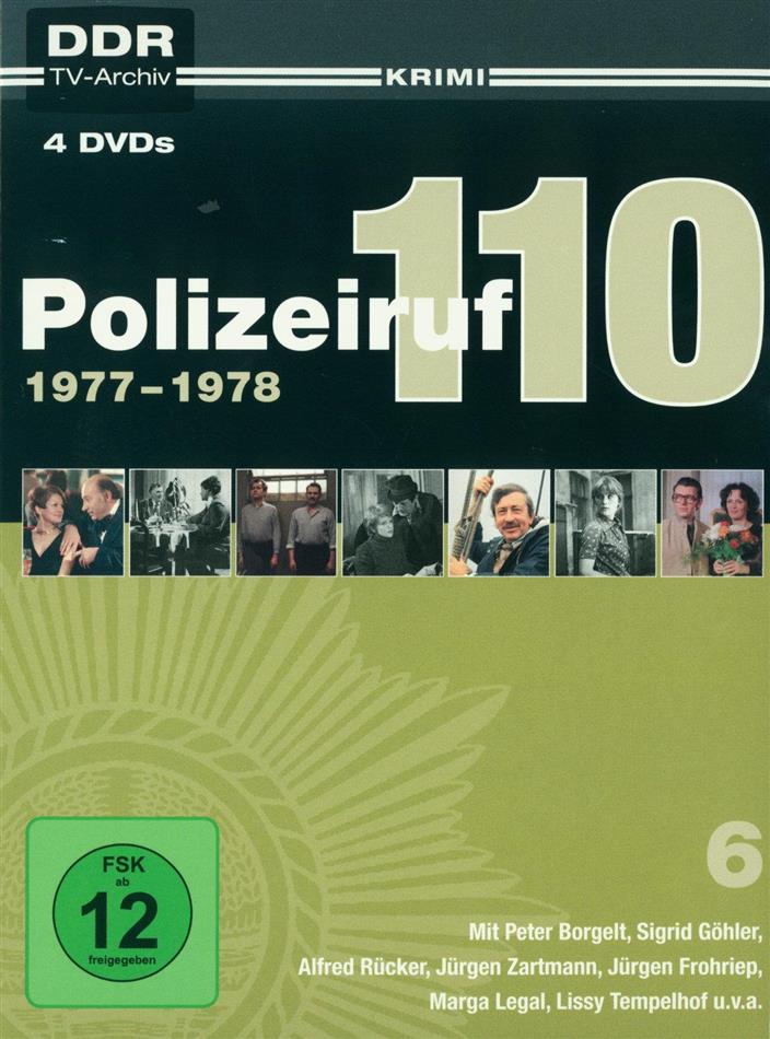 Polizeiruf 110 - Box 6: 1977-1978 4 DVD