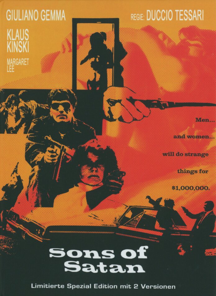 Sons of Satan - Der Bastard (1968) Limitierte Special Edition mit 2 Versionen, Mediabook, Uncut