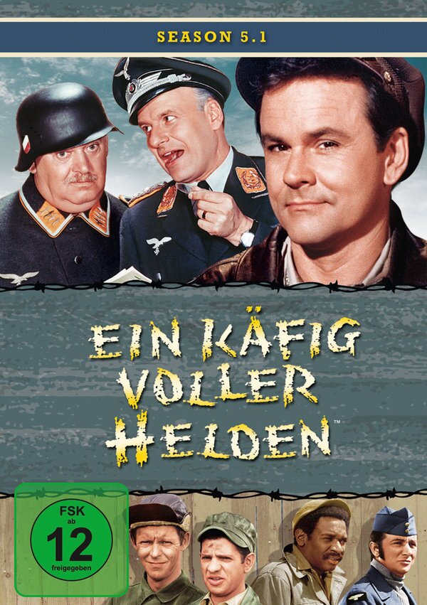 Ein Käfig voller Helden - Staffel 5.1 (Amaray Re-Pack / 2 DVDs)