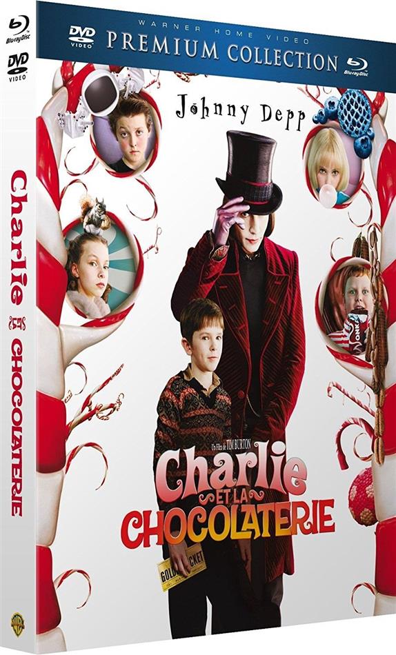 Charlie et la Chocolaterie (2005) Premium Collection, Blu-ray + 2 DVD