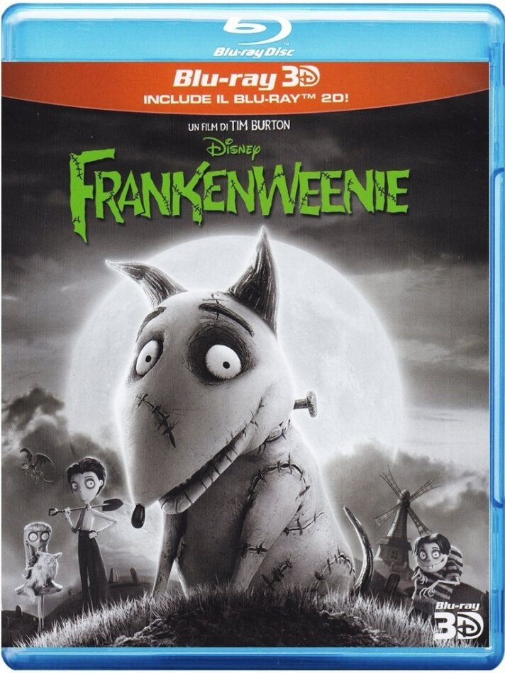 Frankenweenie (2012) Blu-ray 3D + Blu-ray