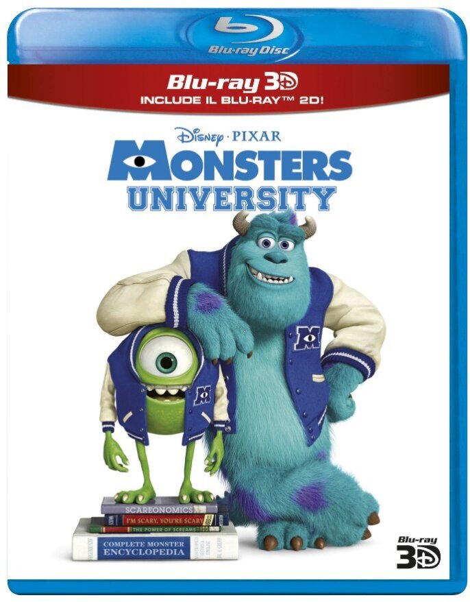 Monsters University (2013) Blu-ray 3D + Blu-ray