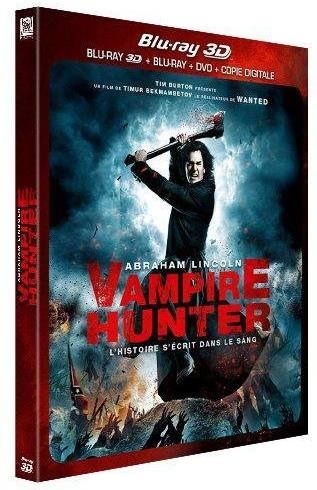 Abraham Lincoln: Vampire Hunter (2012) Blu-ray 3D + Blu-ray + DVD