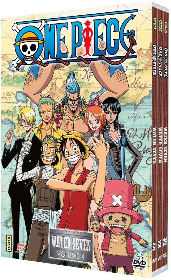 One Piece - Water Seven Vol. 8 3 DVD