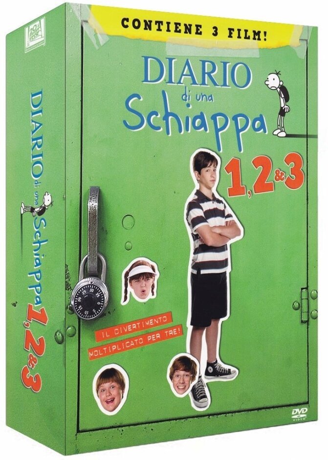 Diario di una schiappa 1-3 Cofanetto, 3 DVD