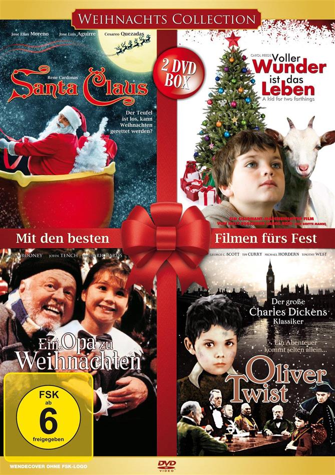 Weihnachts Collection - Mit den schönsten Filmen fürs Fest 2 DVDs