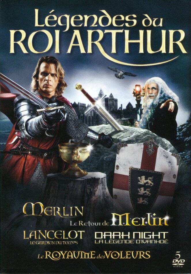 Légendes du Roi Arthur 5 DVDs